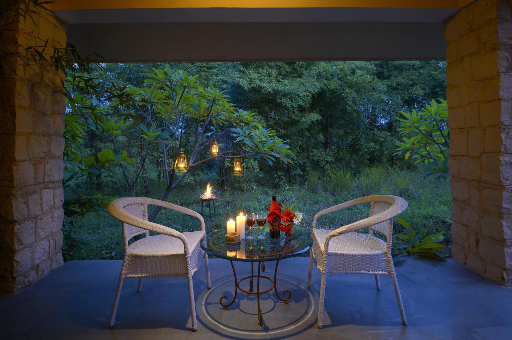 Pench Jungle Camp Otel Khawāsa Oda fotoğraf