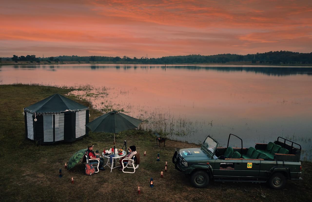 Pench Jungle Camp Otel Khawāsa Dış mekan fotoğraf
