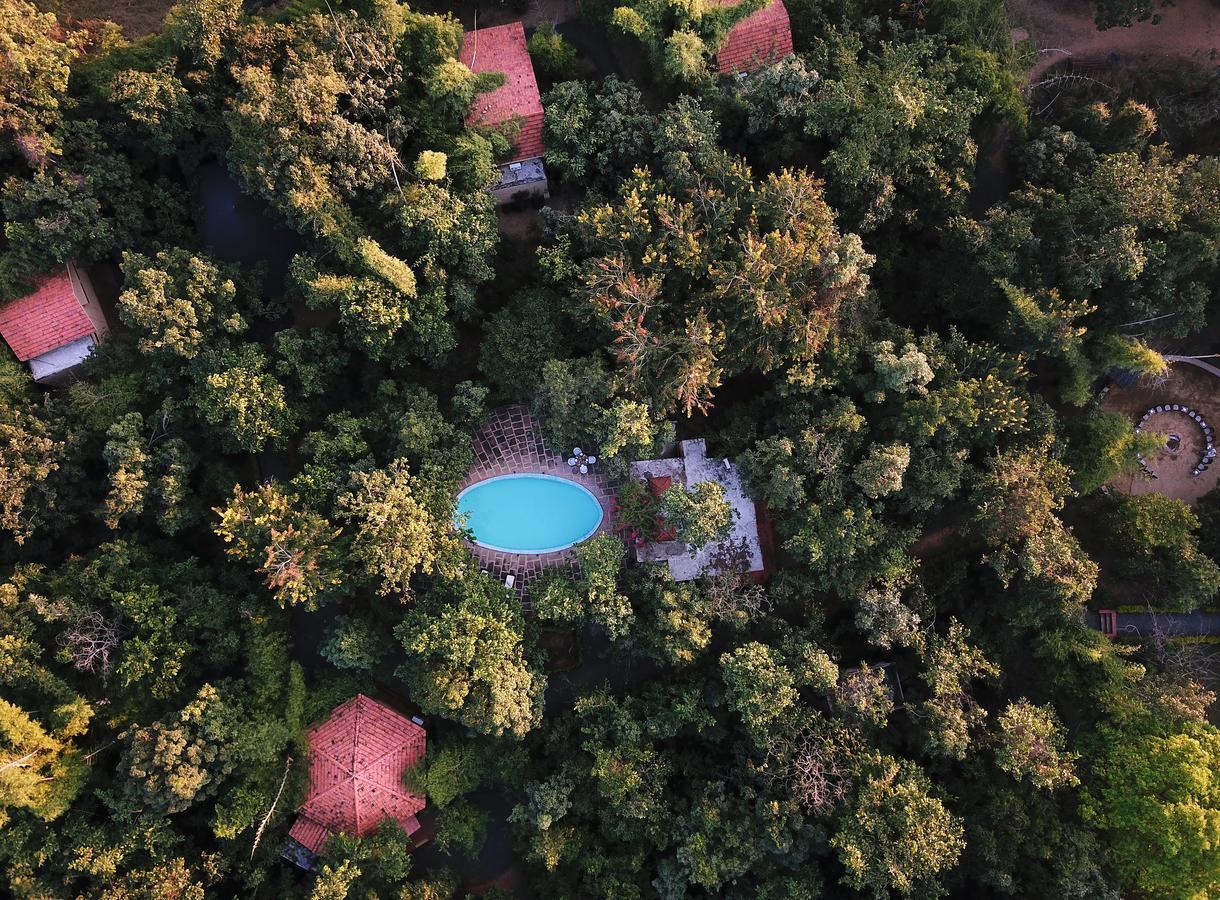 Pench Jungle Camp Otel Khawāsa Dış mekan fotoğraf