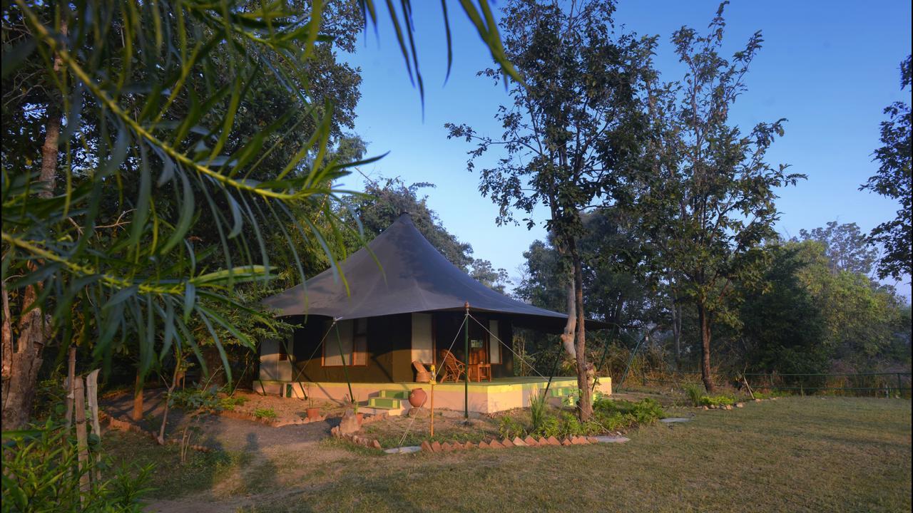 Pench Jungle Camp Otel Khawāsa Dış mekan fotoğraf
