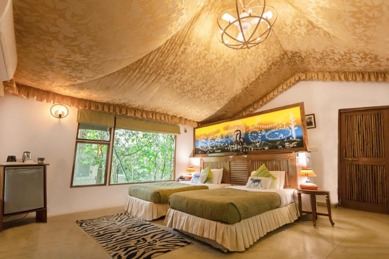 Pench Jungle Camp Otel Khawāsa Dış mekan fotoğraf